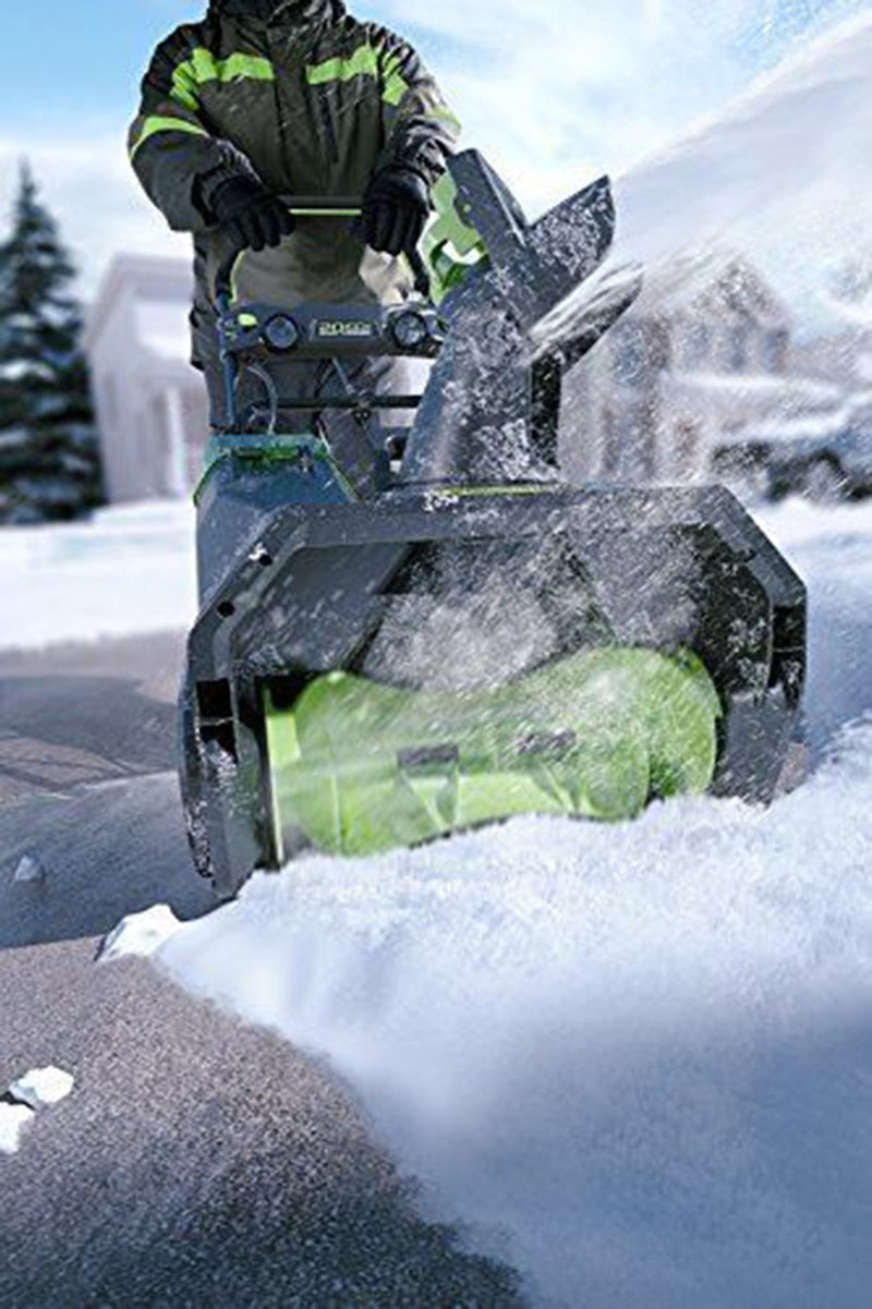 Greenworks PRO 20-Inch 80V Cordless Snow Thrower, 5.0 AH Battery Included