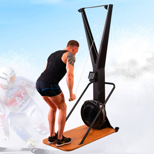 Gym fitness equipment factory erg skiing trainer crossfit ski machine rowing machine rower