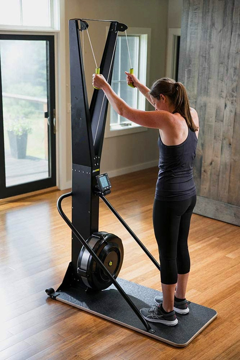 Gym fitness equipment factory erg skiing trainer crossfit ski machine rowing machine rower