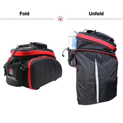 SAVA Bicycle Trunk Pannier Bag 35L Waterproof Bicycle Cycling Bag mtb Bike Panniers Rear Mountain bike double side panniers bag