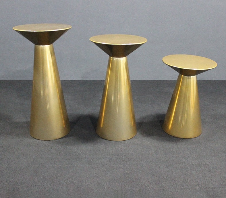3pcs cake stand Cylinder Plinth -Pedestal stand Cylinder pillar for event party wedding decor