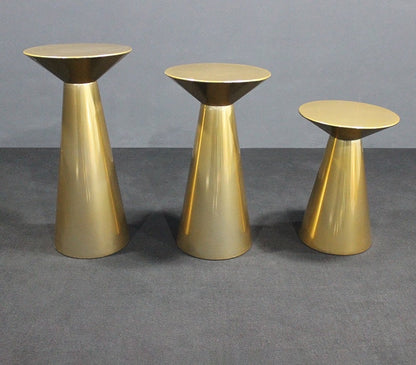 3pcs cake stand Cylinder Plinth -Pedestal stand Cylinder pillar for event party wedding decor