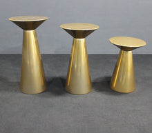 将图片加载到图库查看器，3pcs cake stand Cylinder Plinth -Pedestal stand Cylinder pillar for event party wedding decor
