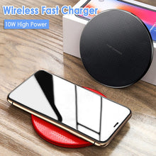 Load image into Gallery viewer, 5/10W Qi Wireless Charger Fast Wireless Charging For IPhone 12 Samsung Xiaomi Phone Wireless Charger Board Wireless Charging Pad
