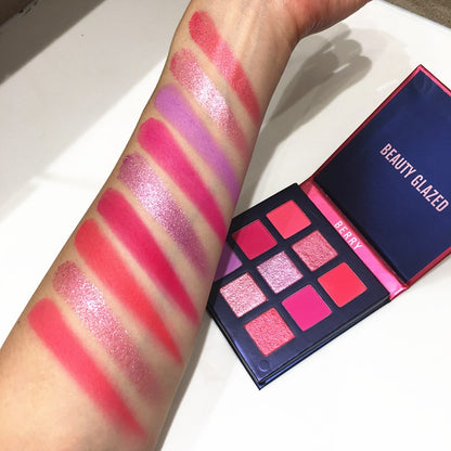 Beauty Glazed Gorgeous Me Makeup Eyeshadow Palette Shimmer Matte Glitter Eye shadow Pallete High Pigmented Eye Shadow