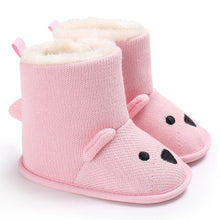 Cargar imagen en el visor de la galería, Baby Winter Boots Infant Toddler Newborn Cute Cartoon Bear Shoes Girls Boys First Walkers Super Keep Warm Snowfield Booties Boot
