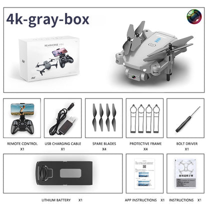S603 RC Mini Drone With 4K HD Dual Camera Aerial Photography WIFI FPV Foldable Durable Quadcopter Height Hold Toys