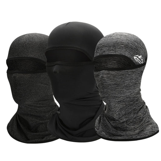 Unisex ice silk sunscreen hoods for men riding cool seamless mask multifunctional sports anti-fall magic headscarves women scarf