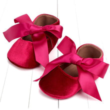 Cargar imagen en el visor de la galería, New Flower Embroidery Baby Girl Shoes Cotton Non-slip Soled Toddler Shoes Spring Summer Baby Shoes Princess Girls First Walkers
