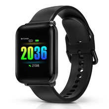 Cargar imagen en el visor de la galería, BlitzWolf BW-HL1 Smart Watch Wristband IPS Big Screen 8 Sports Mode IP68 Waterproof HR Blood Oxygen Pressure O2 Fitness Tracker
