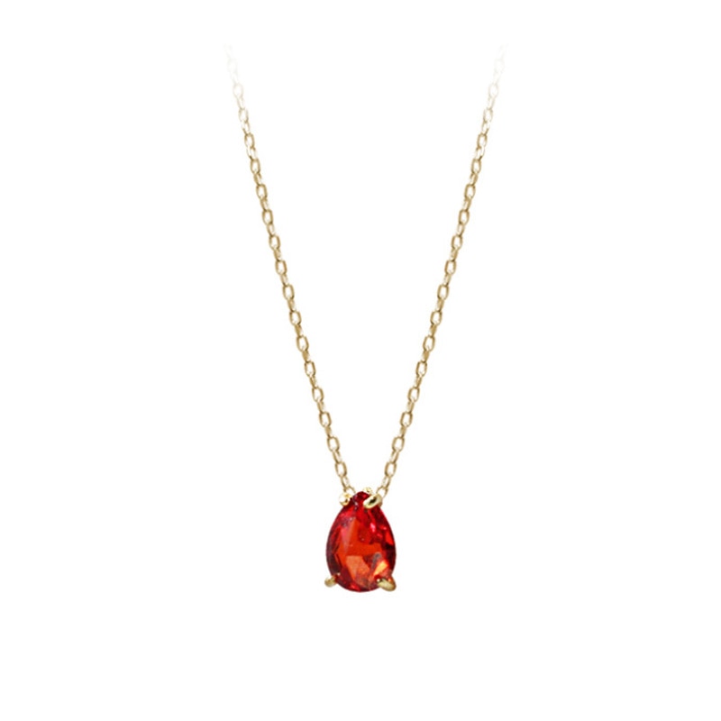 Water drop tears necklace
