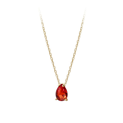 Water drop tears necklace