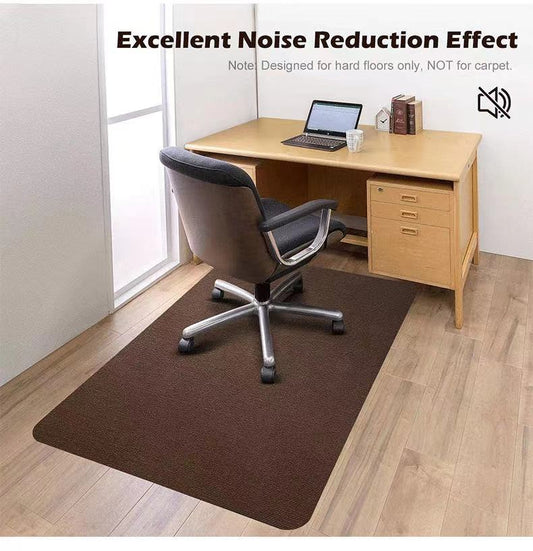 Office desk chair mat living room carpet desk chair cushion durable non-slip Floor Wood Protect rugs floor chair mat Solid color