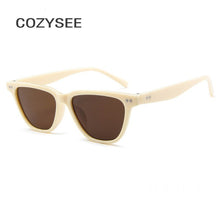 Load image into Gallery viewer, Vintage Dark Black Square Glasses Personalized cat eyes Colorful women&#39;s sunglasses Brand Designer Sun Goggles Female Shades

