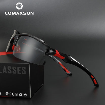Comaxsun Professional Polarized Cycling Glasses Bike Goggles Sports MTB Bicycle Sunglasses Eyewear Myopia Frame UV 400