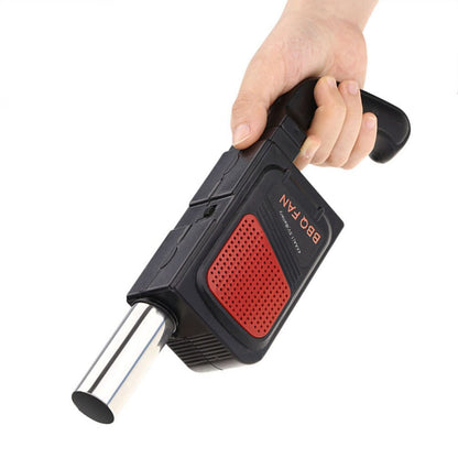 Handheld BBQ Fan Air Blowers Outdoor Camping Portable Electric Cooking BBQ Barbecue Fan Air Bellows Blower Cooking Tool Grill