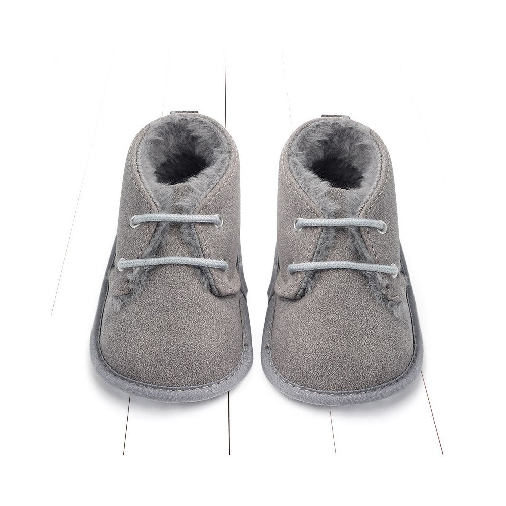 Citgeett 0-18M Baby Girls Boys Winter Warm Shoes First Walkers Sneakers Kids Crib Infant Footwear Boots Newborns Prewalkers