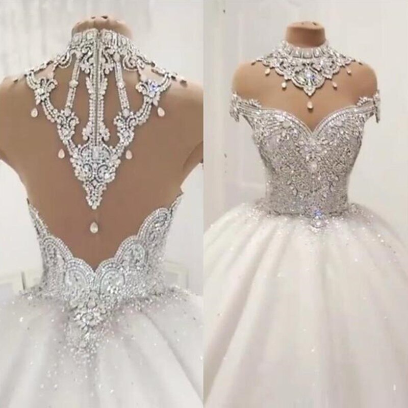 Wedding Dresses Ball Gown 2021 Lace Applique With Sleeves Bridal Gown Bride Dress Vestido de Noiva