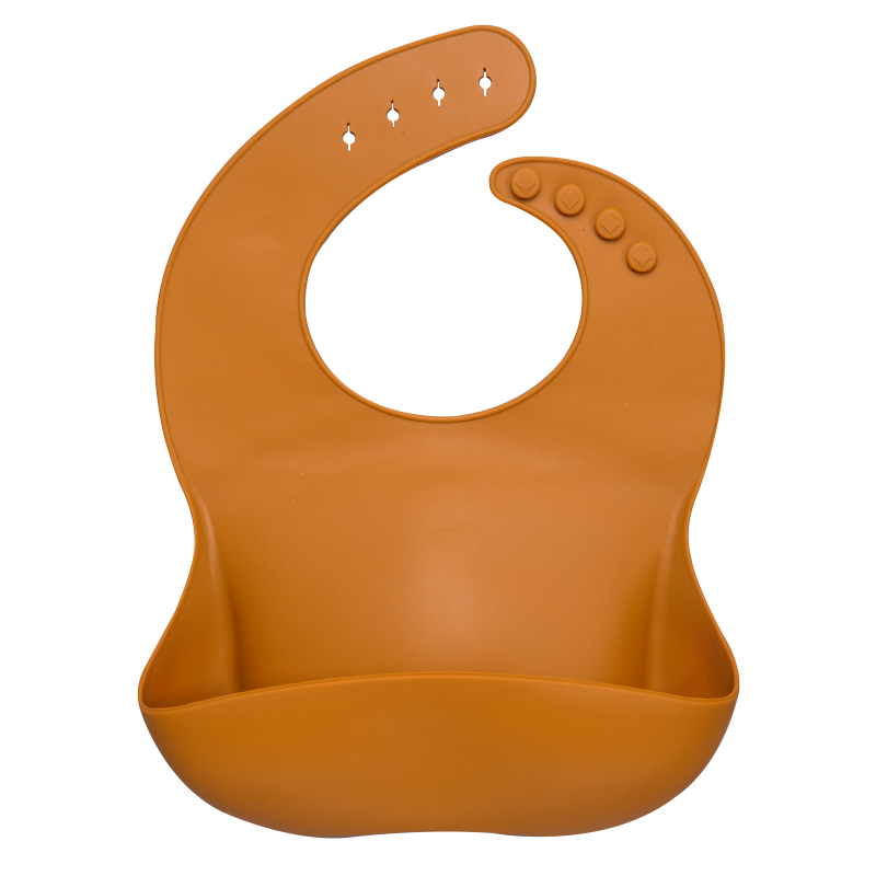 Fashionable Silicon Breastplate Baby Bib Waterproof Solid Infant Bandana Bibs Newborn Feeding Burp Cloth Drooling Scarf Dropship