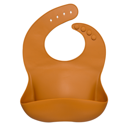 Fashionable Silicon Breastplate Baby Bib Waterproof Solid Infant Bandana Bibs Newborn Feeding Burp Cloth Drooling Scarf Dropship