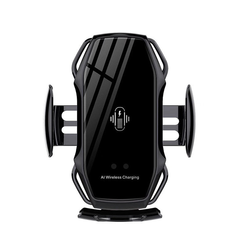 Smart Sensor Car Phone Holder Fast Charging Wireless Chargers Universal Car Holder For iPhone For Huawei AI Wireless Charging