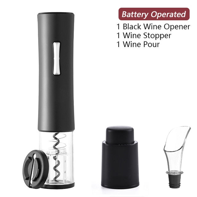 Automatic Bottle Opener for Red Wine Foil Cutter Electric Red Wine Openers Jar Opener Kitchen Accessories Gadgets Bottle Opener