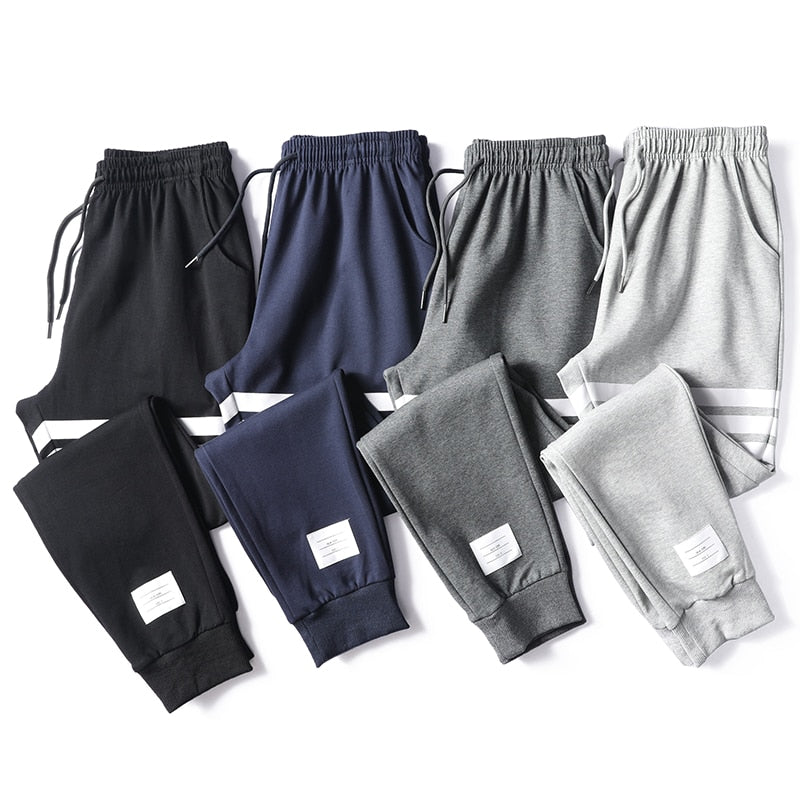 Men's Casual Sweatpants Jogging Pants Solid High Street Trousers Men Joggers Oversize Brand High Quality Men's Pants 4XL