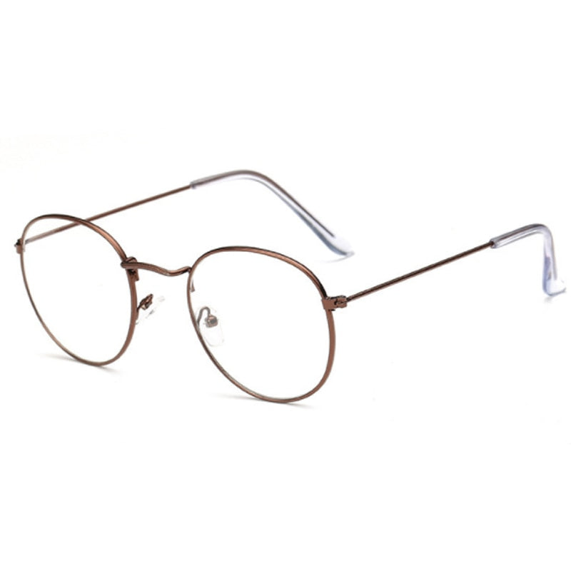 Computer Glasses Anti Blue Ray Glasses Blue Light Blocking Glasses Optical Eye Spectacle UV Blocking Gaming Filter Round Glasses