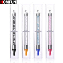 Load image into Gallery viewer, HOMFUN DIY Diamond Painting Pen Tool Accessories Rhinestones Pictures Double Head Diamond Embroidery Point Drill Pen Gift
