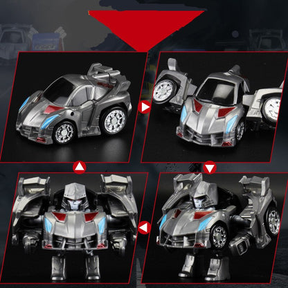 MiNi Deformation Robot Toy Cute Little Toy Car MiNi Deformation Car Robot Toy Plastic Model Gift For Children