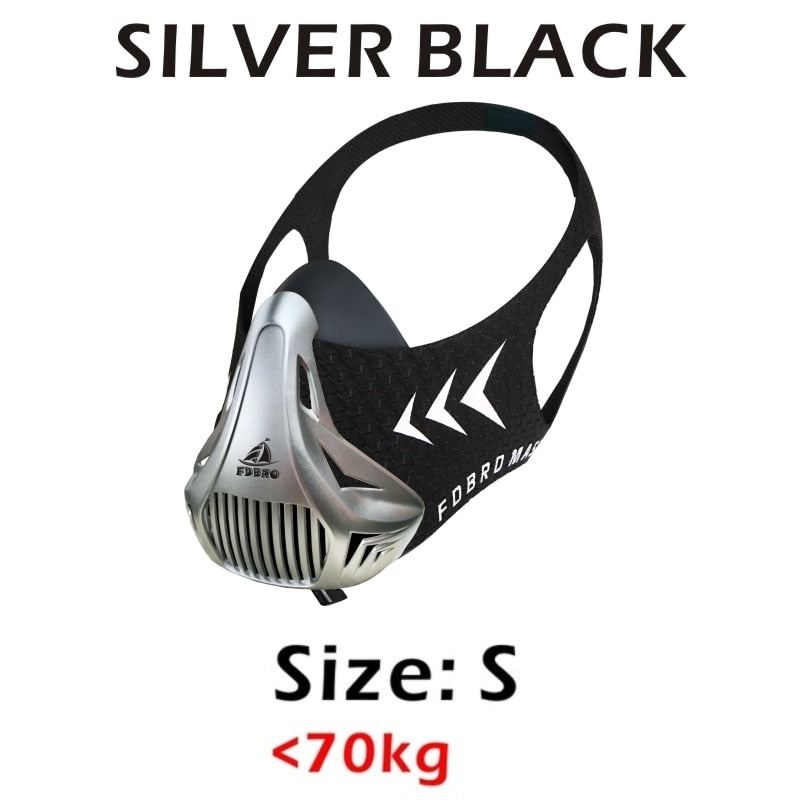 FDBRO Sport Mask Training Sports Mask 3.0 Running Masks For Fitness Gym Workout Resistance Elevation Cardio Endurance Breathing