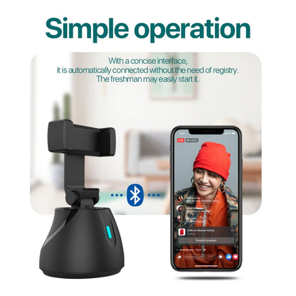 Camera 360 Smartphone Auto Tracking Smart Shooting Phone Holder Selfie Stick 360 Rotation Vlog Shooting Mount Holder