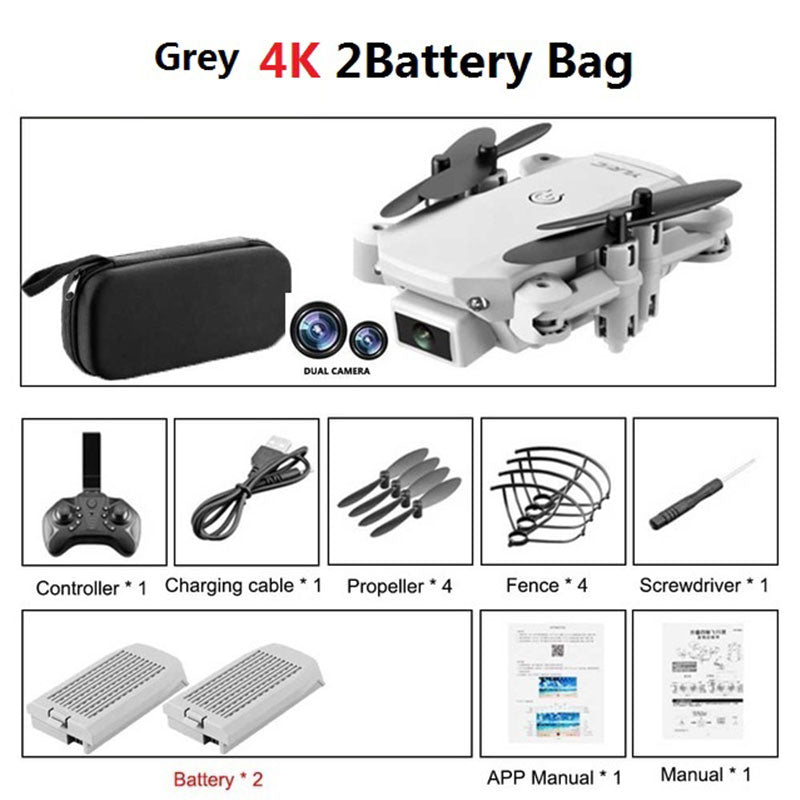 S66 Mini RC Drone 4K HD Camera Professional Aerial Photography Helicopter Gravity Induction Folding Quadcopter