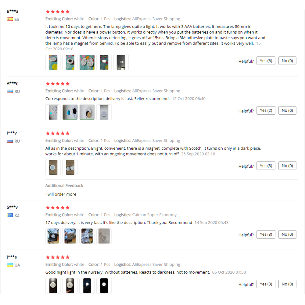 Motion Sensor wireless night lights bedroom decor light 6LED Detector wall decorative lamp staircase closet room aisle lighting