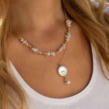 將圖片載入圖庫檢視器 Fashion jewelry, simple personality, irregular pearl beaded necklace, female jewelry
