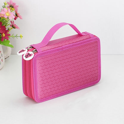 36/48/72 Holes Oxford School Pencil Case Kawaii Penalty Pencilcase Large Pen Bag Box Multi Kids Multifunction Stationery Pouch