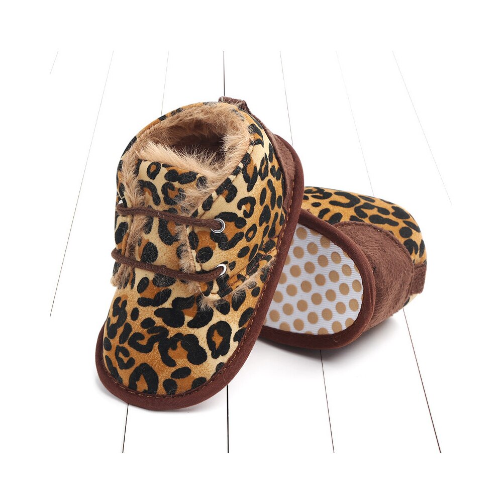 Citgeett 0-18M Baby Girls Boys Winter Warm Shoes First Walkers Sneakers Kids Crib Infant Footwear Boots Newborns Prewalkers