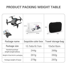 Cargar imagen en el visor de la galería, S603 RC Mini Drone With 4K HD Dual Camera Aerial Photography WIFI FPV Foldable Durable Quadcopter Height Hold Toys
