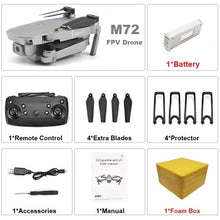 将图片加载到图库查看器，CYMARC M72 FPV RC Drone 4K Wifi HD Camera Mini Drone Optical Flow RC Quadcopter Helicopter Dron VS E68 SG107 S66
