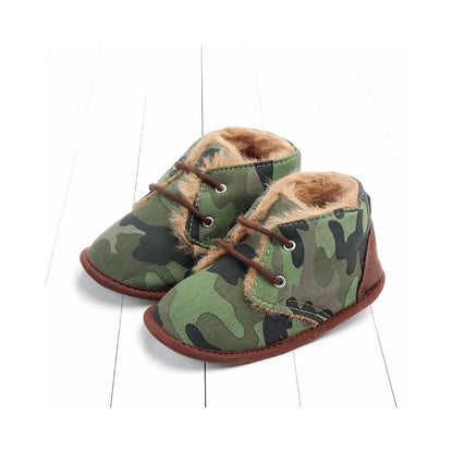 Citgeett 0-18M Baby Girls Boys Winter Warm Shoes First Walkers Sneakers Kids Crib Infant Footwear Boots Newborns Prewalkers
