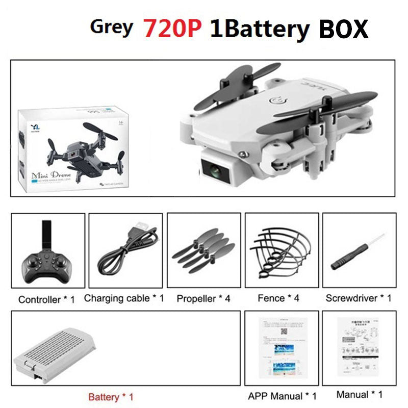 S66 Mini RC Drone 4K HD Camera Professional Aerial Photography Helicopter Gravity Induction Folding Quadcopter