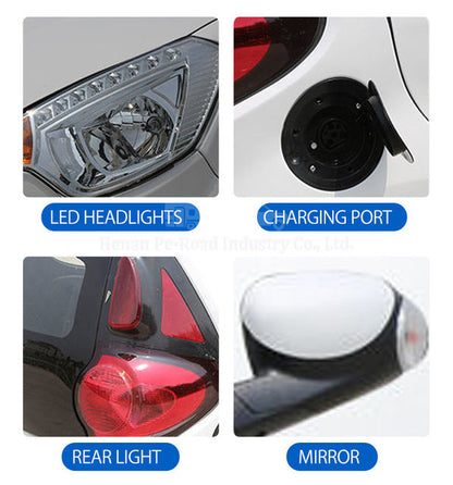 Henan White Electric Hybrid Vehicle Car
