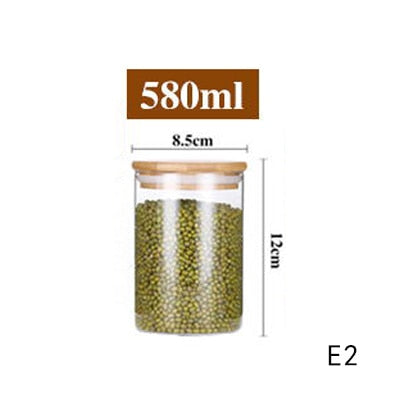 Mason candy Jar for Spices Glass Transparent Container Glass Jars with Lids Cookie Jar Kitchen Jars and Lids Small size Wholesal
