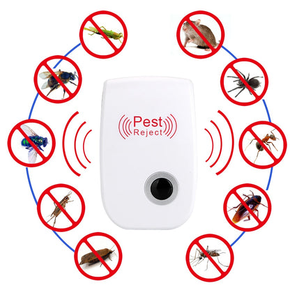 NICEYARD Electronic Mosquito Repellent Rodent Contro Indoor Cockroach Mosquito Insect Killer Ultrasonic Pest Repeller EU/US Plug