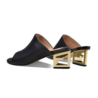 MORAZORA 2020 new arrive women sandals top quality genuine leather shoes strange high heel fashion party casual shoes woman