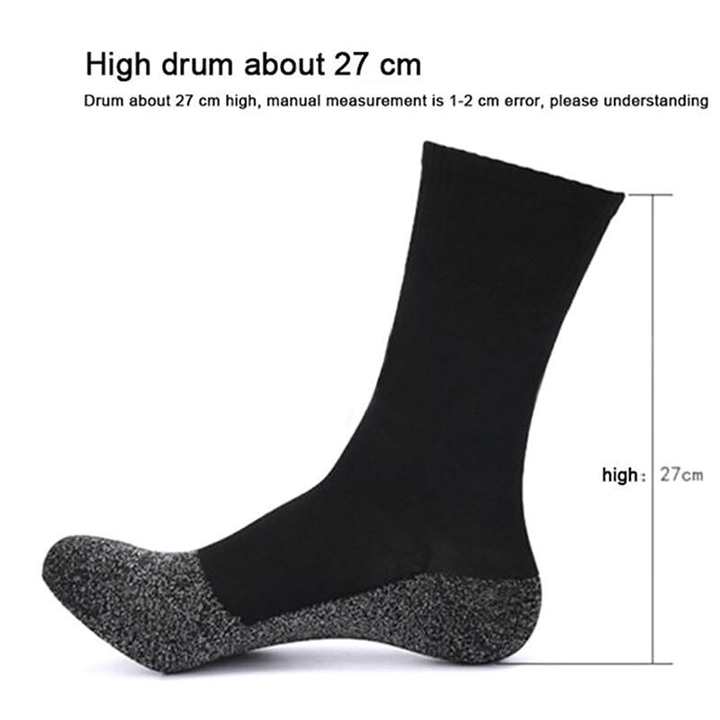 Women Winter 35 Degree Thermal Socks Aluminized Fibers Thicken Super Soft Comfort Socks Keep Foot Warm Ski Socks