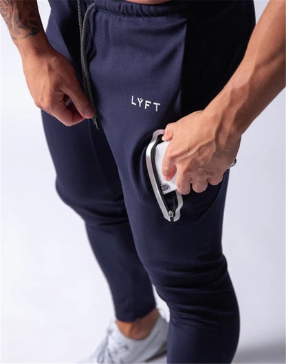 Men's Sports Jogging Sweatpants Running Pants Gym Pants Men Joggers Cotton Trackpants Slim Fit Pants Bodybuilding Trouser