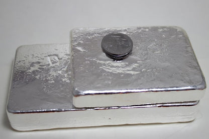 pure silver 9999 raw silver material silver bullion 500g or 1000g each piece