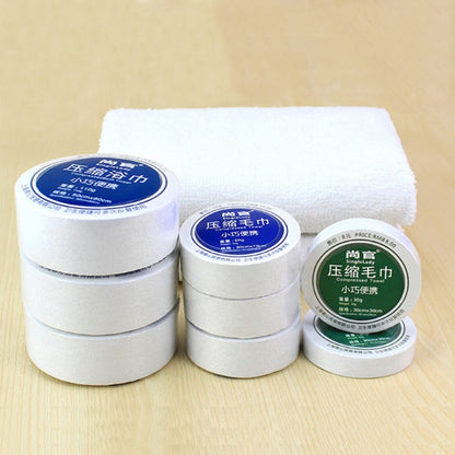 Compressed Cotton Towel Tablets Bathroom Face Hand Towel Expandable Reusable Large Bath Towels for Trip Hotel Home Travel