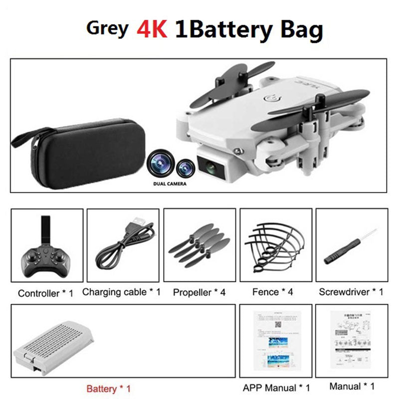 S66 Mini RC Drone 4K HD Camera Professional Aerial Photography Helicopter Gravity Induction Folding Quadcopter